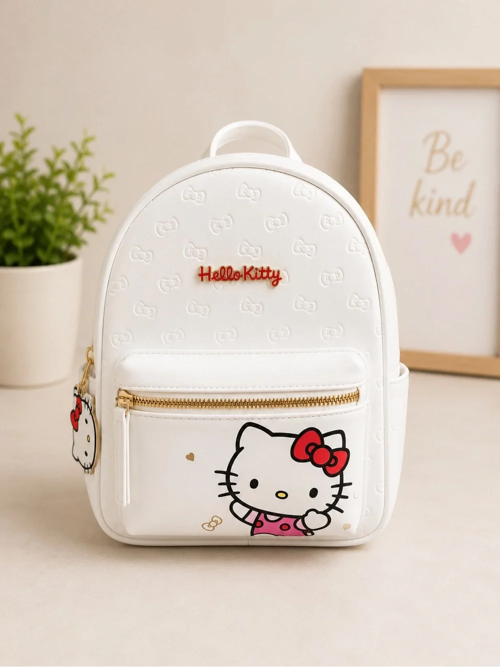 NWT Hello Kitty & Friends Primark White Mini Backpack & Crossbody Set